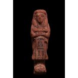 ANCIENT EGYPTIAN TERRACOTTA USHABTI