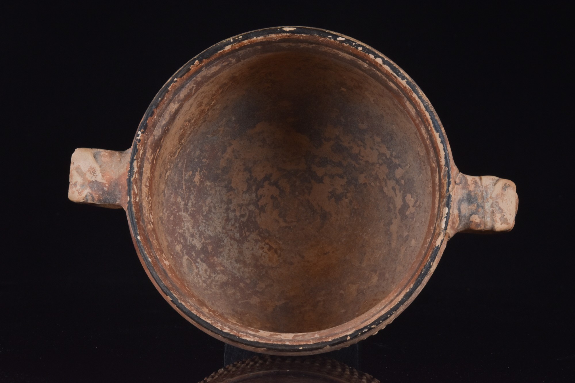 RARE ROMAN POTTERY SKYPHOS - Image 3 of 5