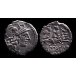 ANCIENT ROMAN REPUBLICAN AR DENARIUS