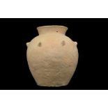 HOLY LAND EARLY BRONZE AGE AMPHORA WITH NODULES