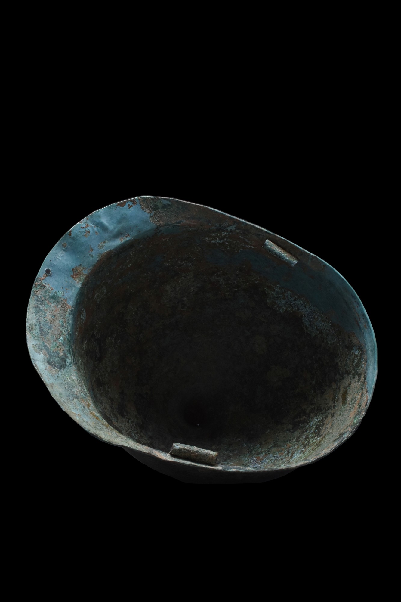 ROMAN BUGGENUM TYPE BRONZE HELMET - Image 5 of 7