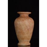 EGYPTIAN ALABASTER JAR