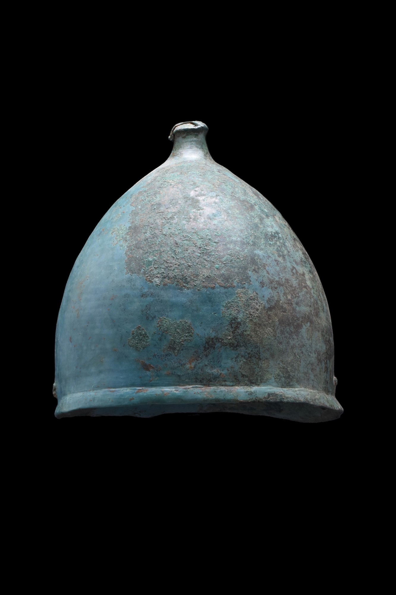 ROMAN BUGGENUM TYPE BRONZE HELMET