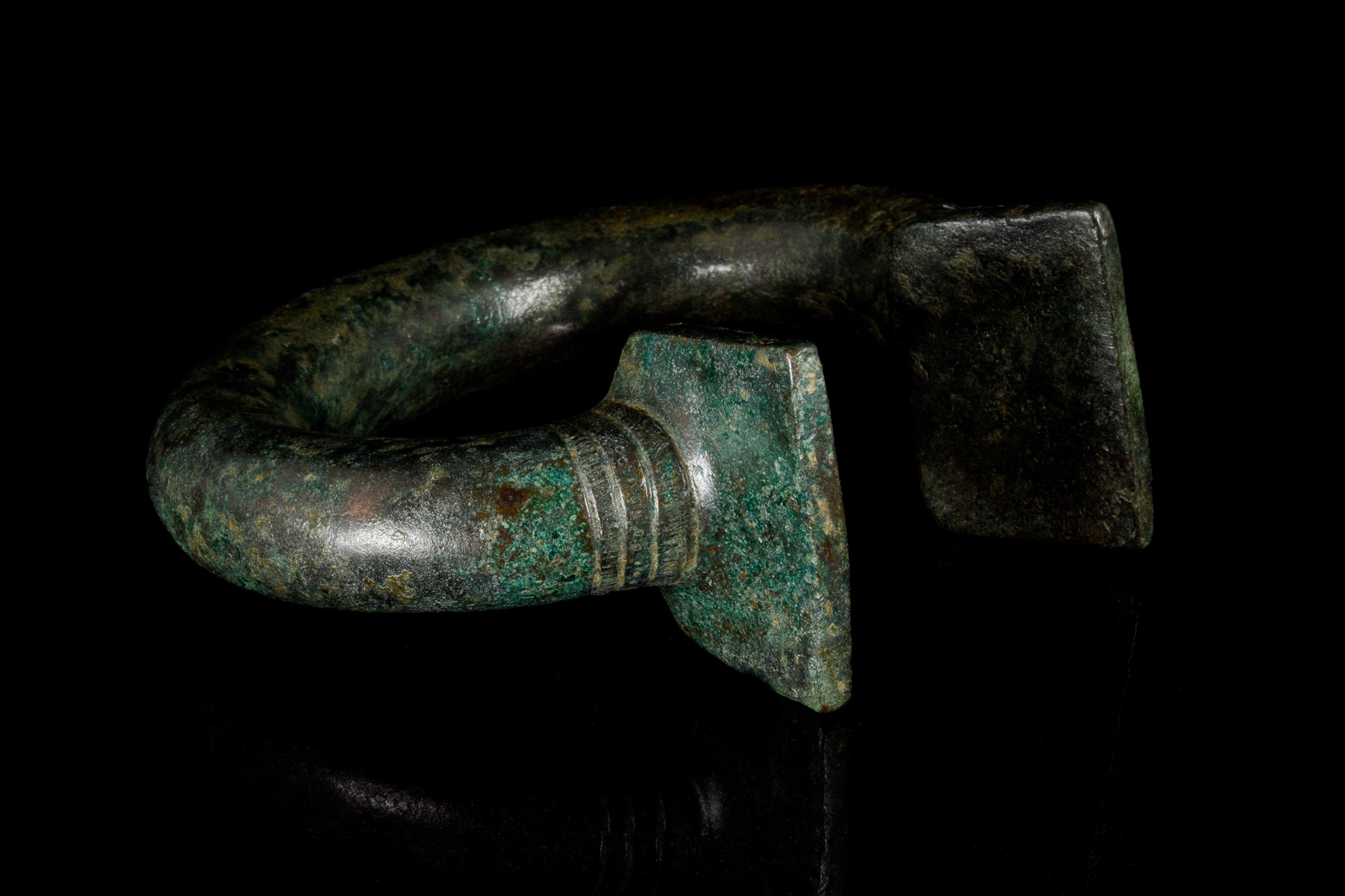 MASSIVE BRONZE AGE ARM RINGS / BRACELETS - Image 7 of 9