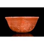 ROMAN TERRA SIGILLATA (SAMIAN WARE) INSCRIBED TO APOLLO