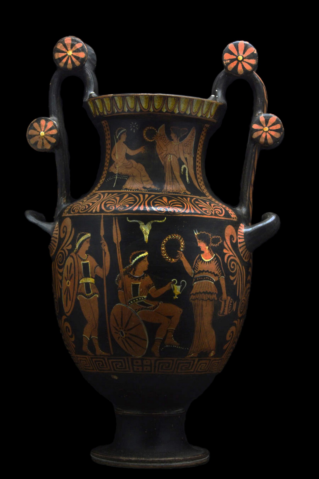 RARE APULIAN-LUCANIAN RED-FIGURE VOLUTE KRATER - TL TESTED - Image 4 of 11