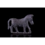 ROMAN BRONZE HORSE BROOCH