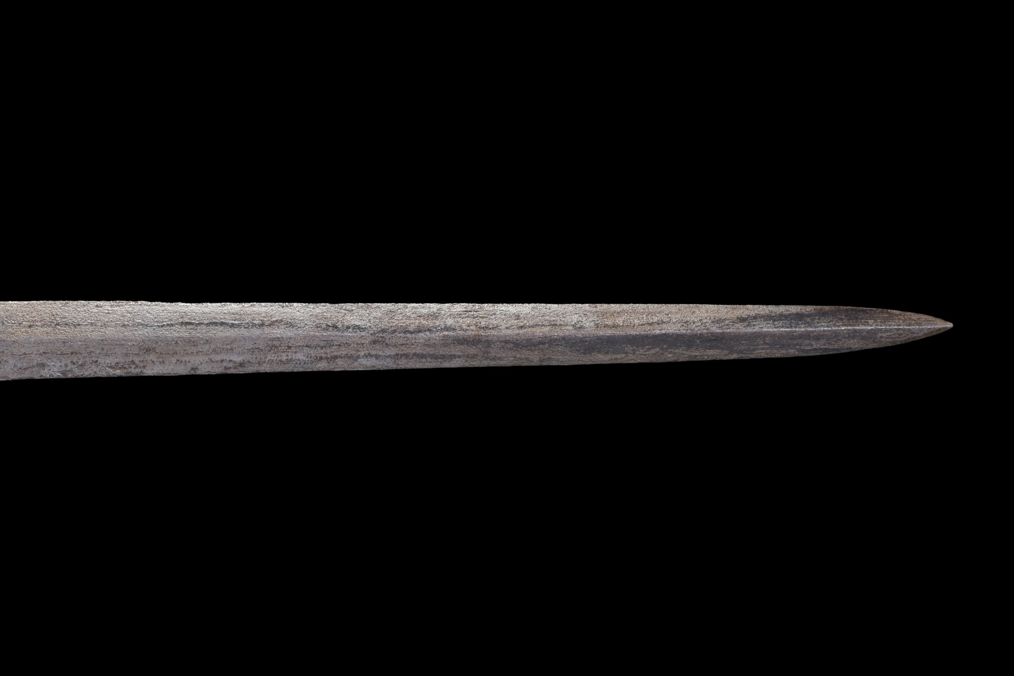 RARE 15th C. EPEE IRON SWORD WITH REPORT - Image 4 of 5