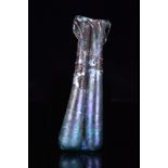 ROMAN GLASS DOUBLE UNGUENTARIUM