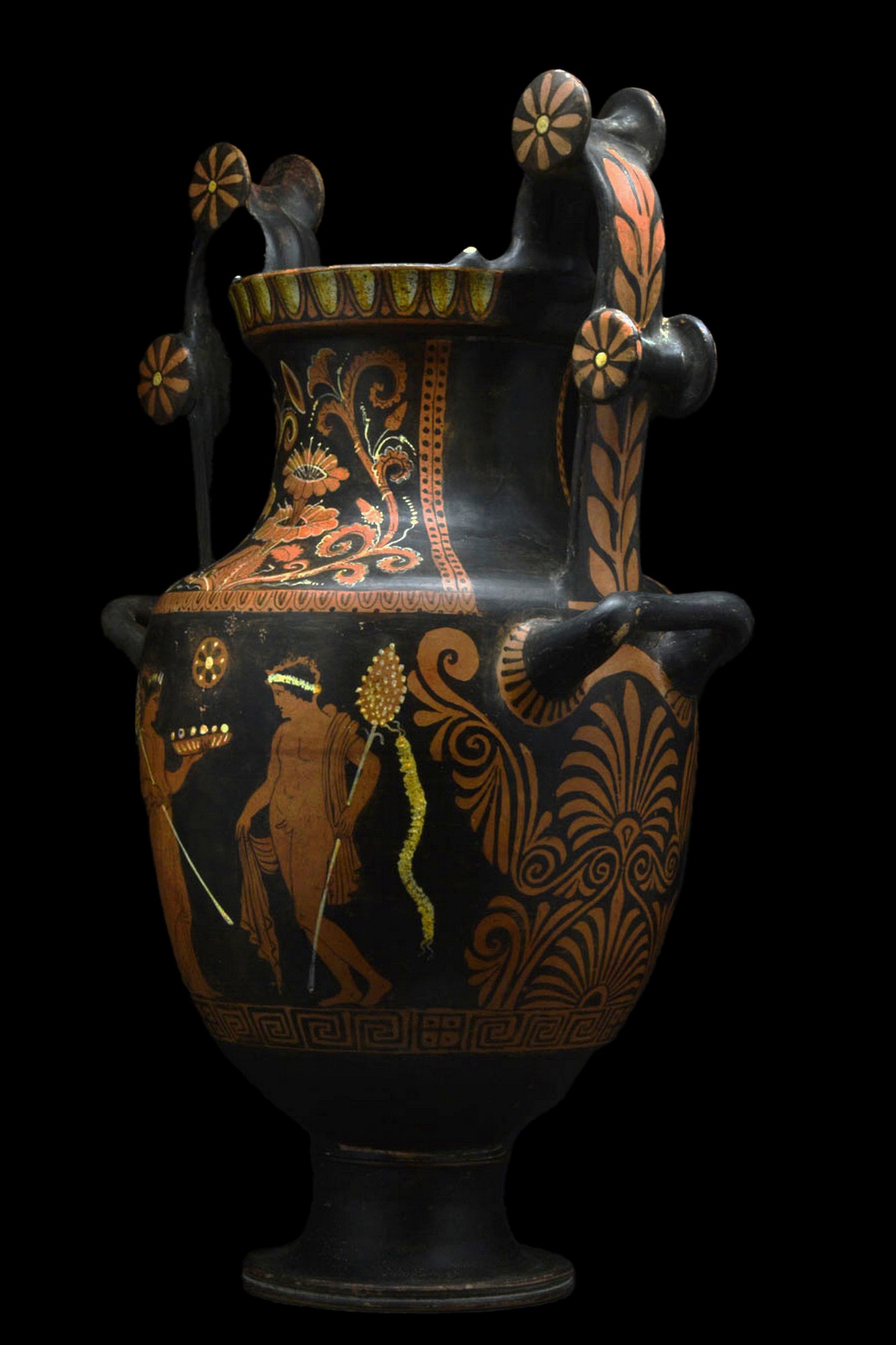 RARE APULIAN-LUCANIAN RED-FIGURE VOLUTE KRATER - TL TESTED - Image 2 of 11