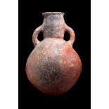 LARGE CYPRIOT BRONZE AGE TERRACOTTA AMPHORA