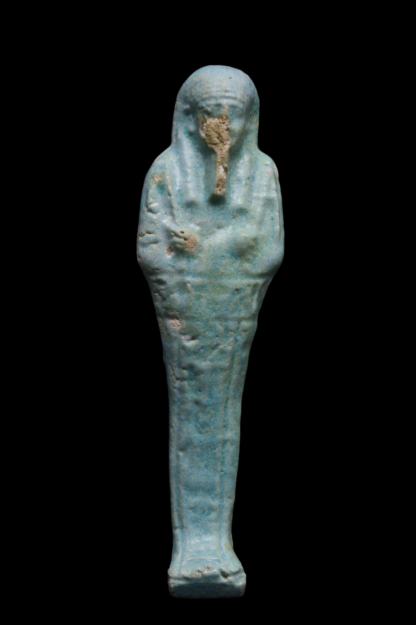 ANCIENT EGYPTIAN FAIENCE USHABTI