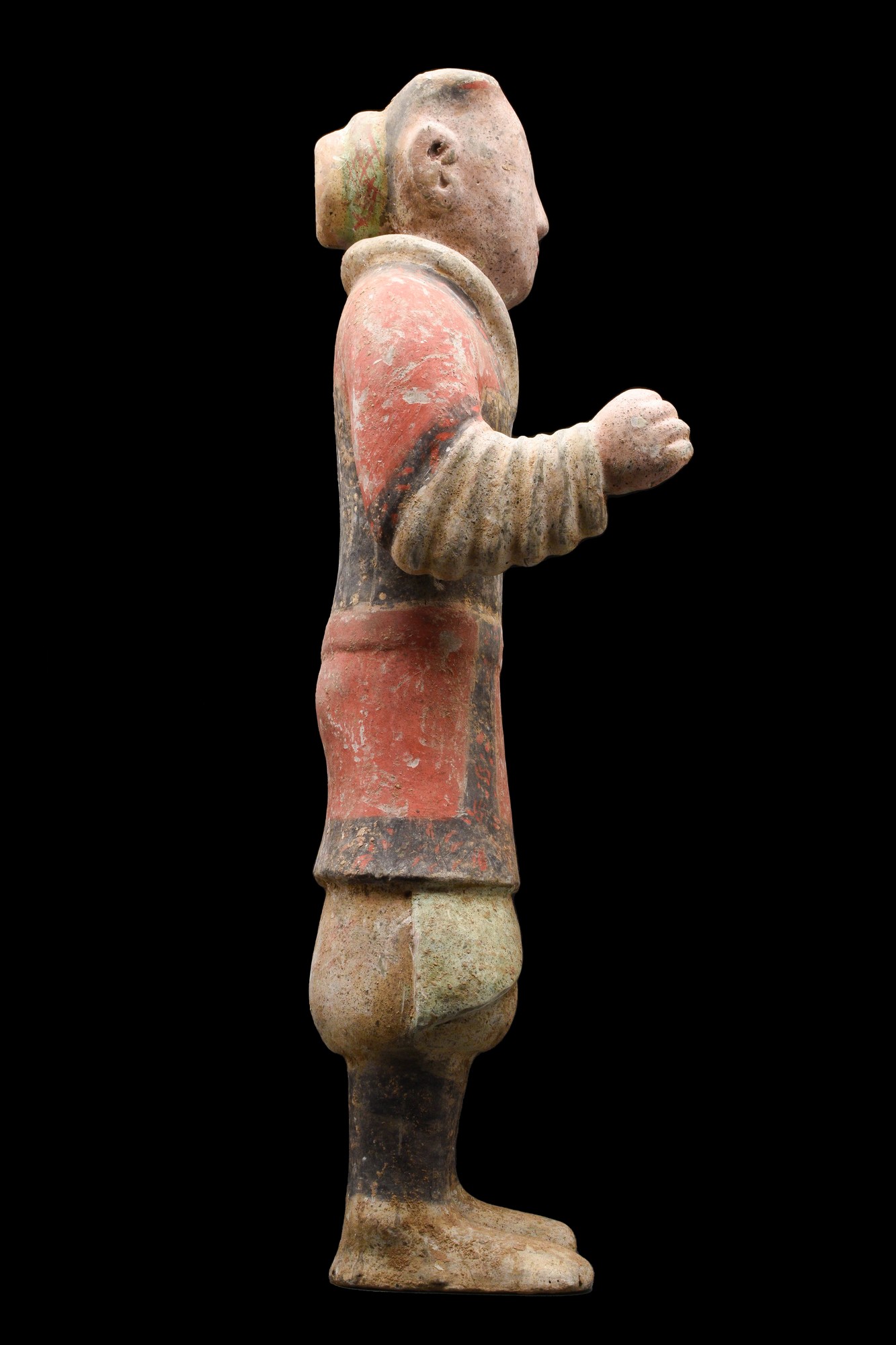 CHINESE HAN DYNASTY TERRACOTTA WARRIOR FIGURE - TL TESTED - Image 4 of 7