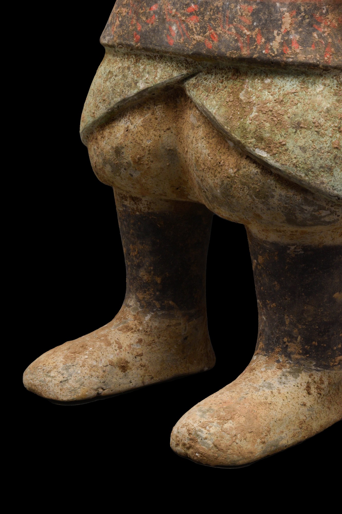 CHINESE HAN DYNASTY TERRACOTTA WARRIOR FIGURE - TL TESTED - Image 6 of 7