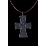 CRUSADERS ERA BRONZE CROSS PENDANT