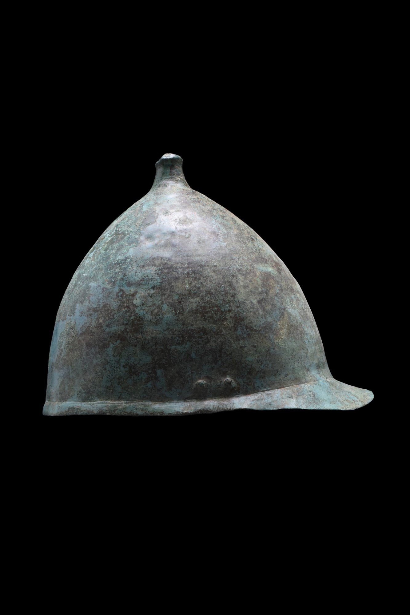 ROMAN BUGGENUM TYPE BRONZE HELMET - Image 2 of 7