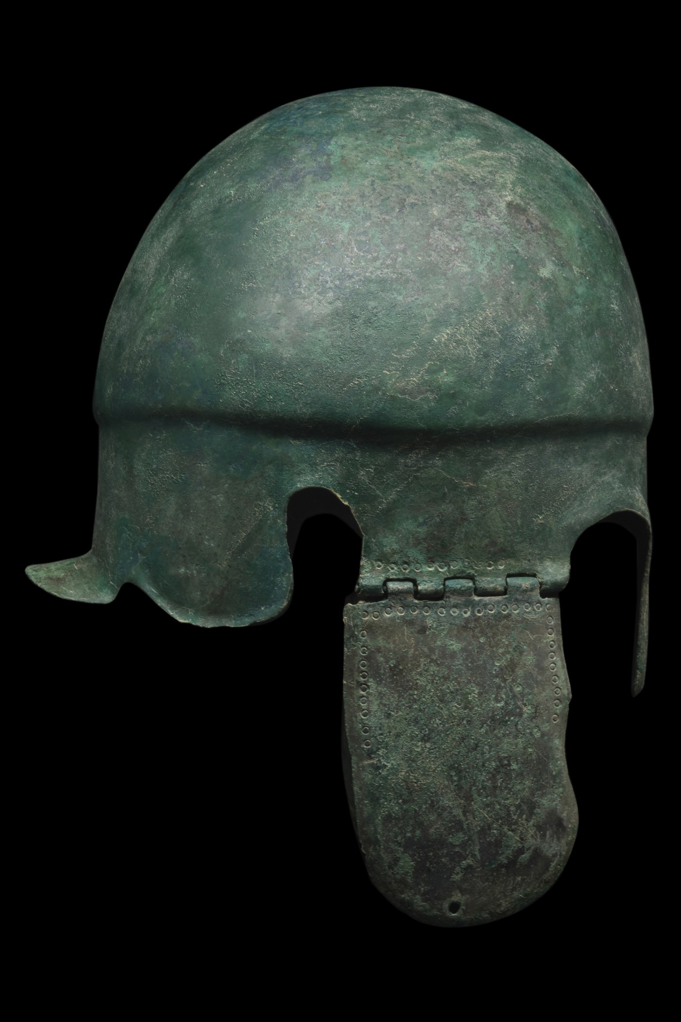 GREEK BRONZE CHALCIDIAN HELMET - Image 2 of 7