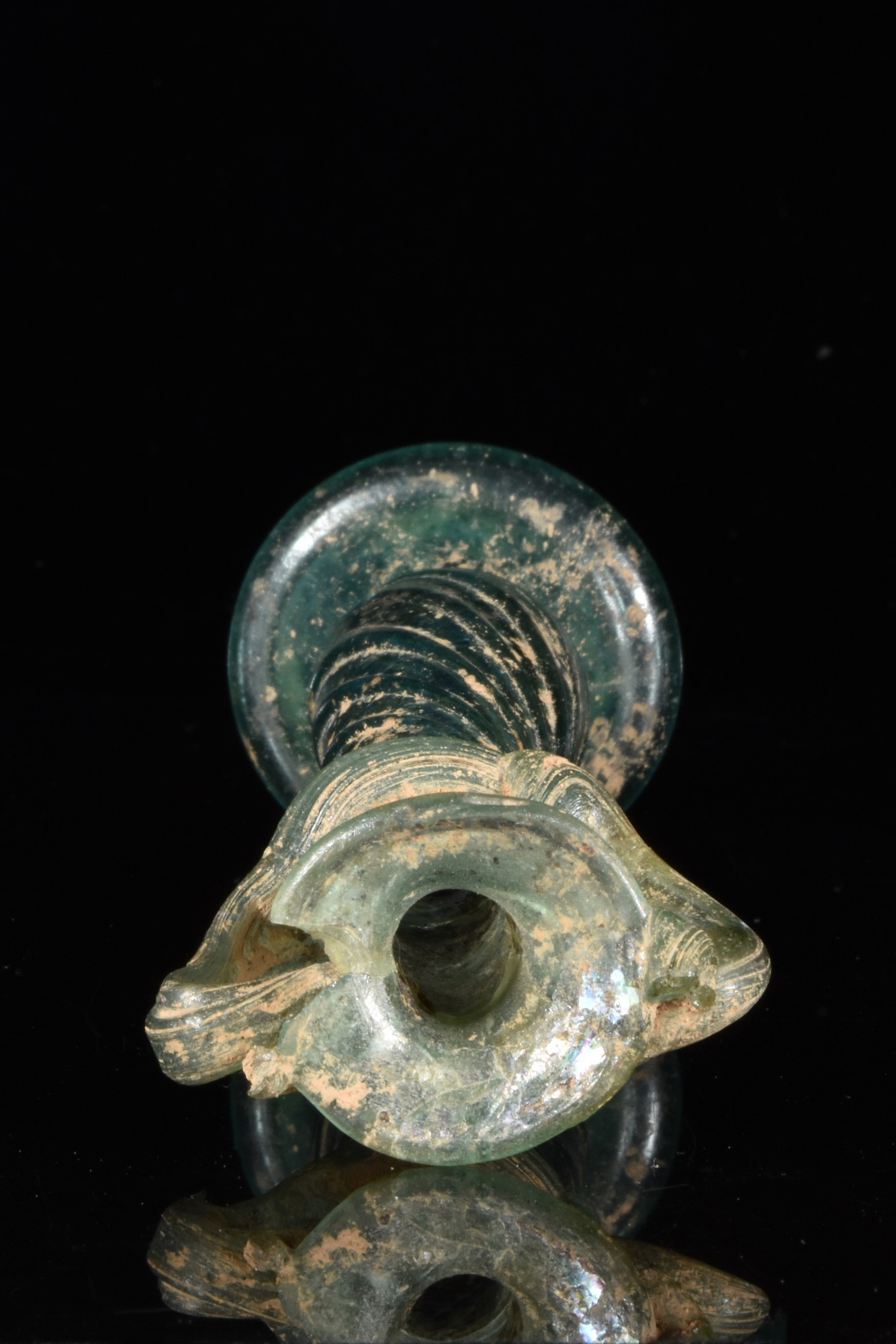 ROMAN GLASS COSMETIC CONTAINER - Image 3 of 3