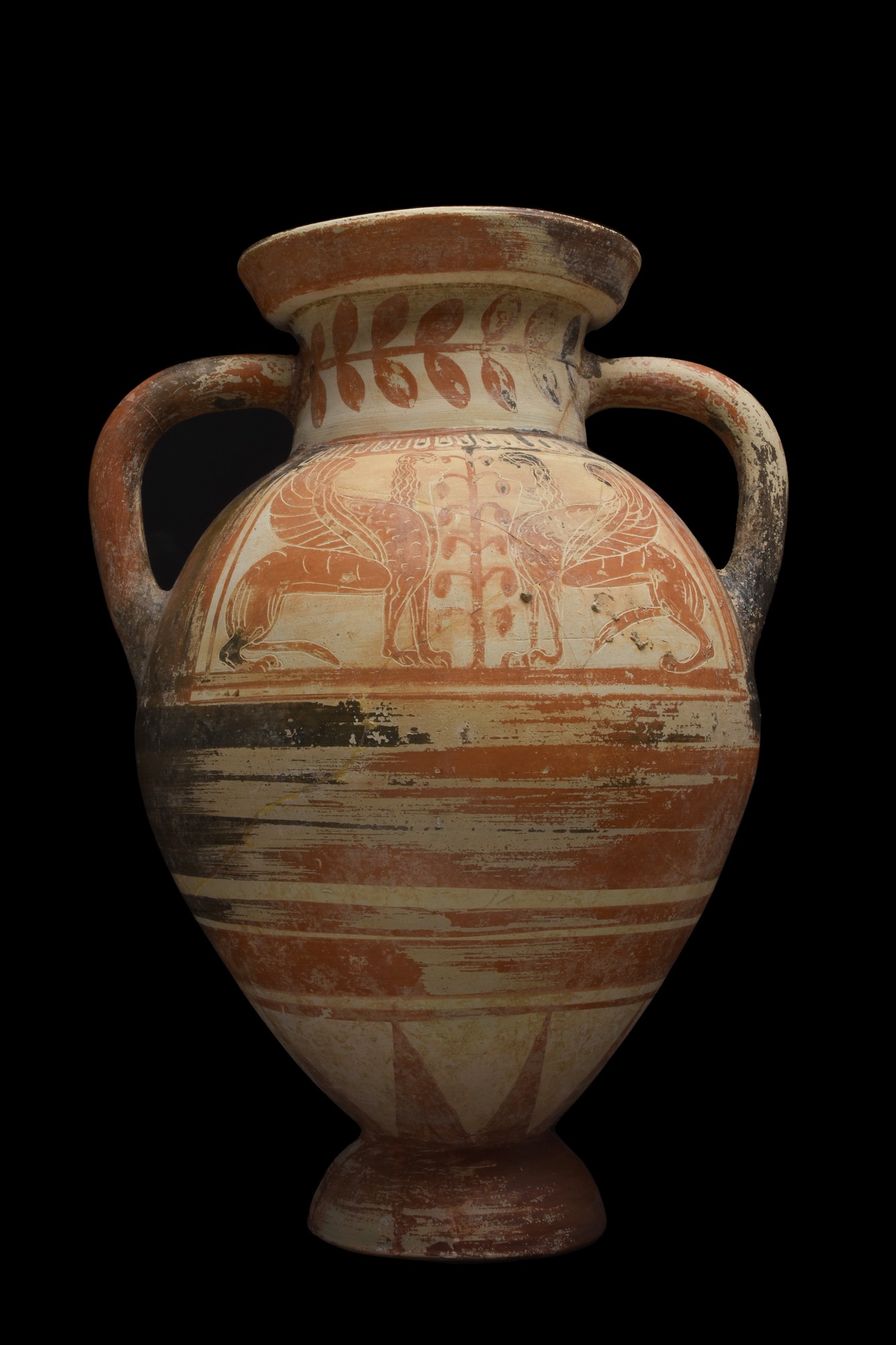 LARGE ETRUSCO-CORINTHIAN AMPHORA - Image 2 of 5