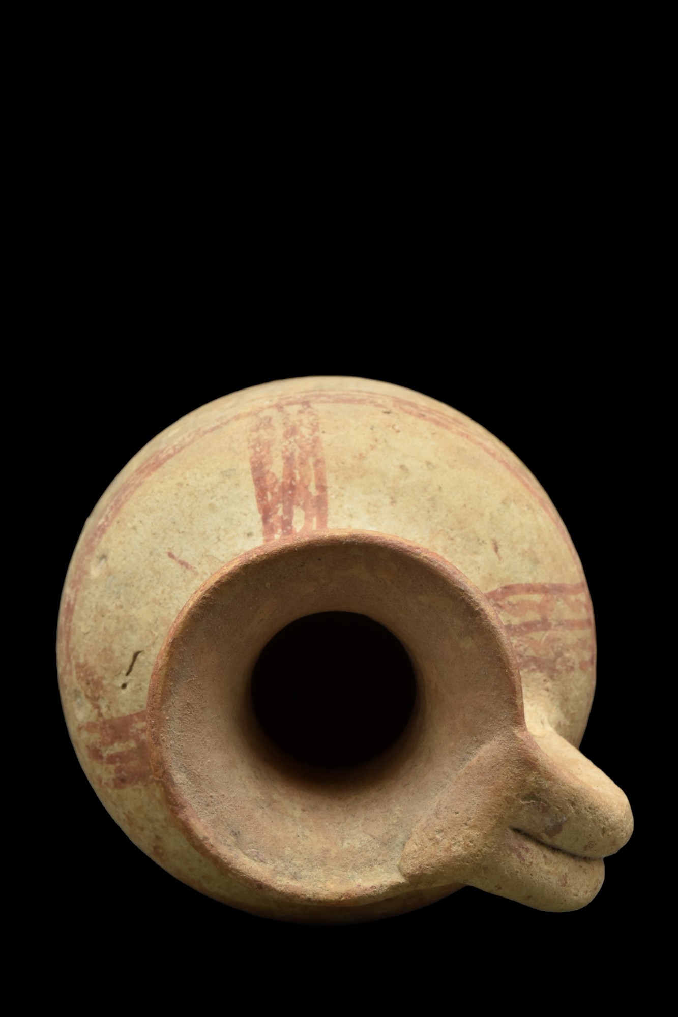 CANAANITE HOLY LANDS POTTERY JUG - Image 3 of 5