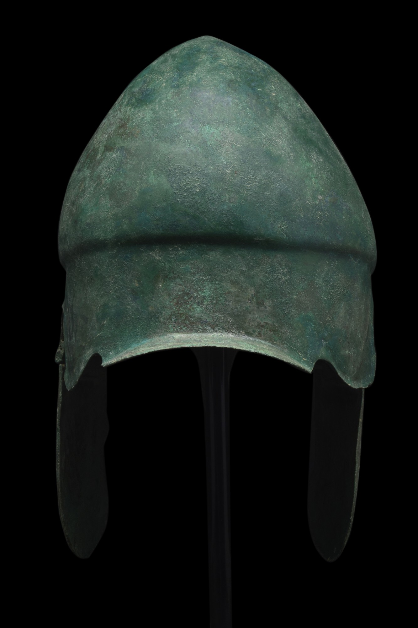 GREEK BRONZE CHALCIDIAN HELMET - Image 3 of 7