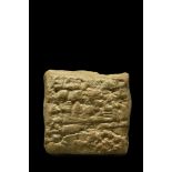 MESOPOTAMIAN CLAY CUNEIFORM TABLET