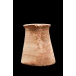 BACTRIAN ALABASTER VESSEL