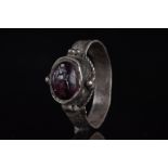 ROMAN SILVER RING WITH INTAGLIO