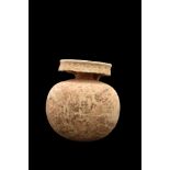 GREEK CORINTHIAN POTTERY ARYBALLOS