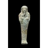 ANCIENT EGYPTIAN FAIENCE USHABTI