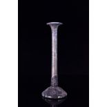 ANCIENT ROMAN GLASS CANDLESTICK UNGUENTARIUM