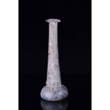 ANCIENT ROMAN GLASS CANDLESTICK UNGUENTARIUM