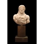 ROMAN MARBLE HERCULES TORSO