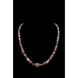 ROMAN GLASS NECKLACE