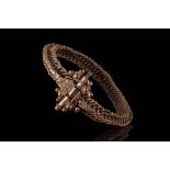 HEAVY SELJUK GOLD WOVEN BRACELET