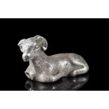 WESTERN ASIATIC SILVER RAM FIGURE