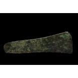 EUROPEAN BRONZE AGE FLAT AXE