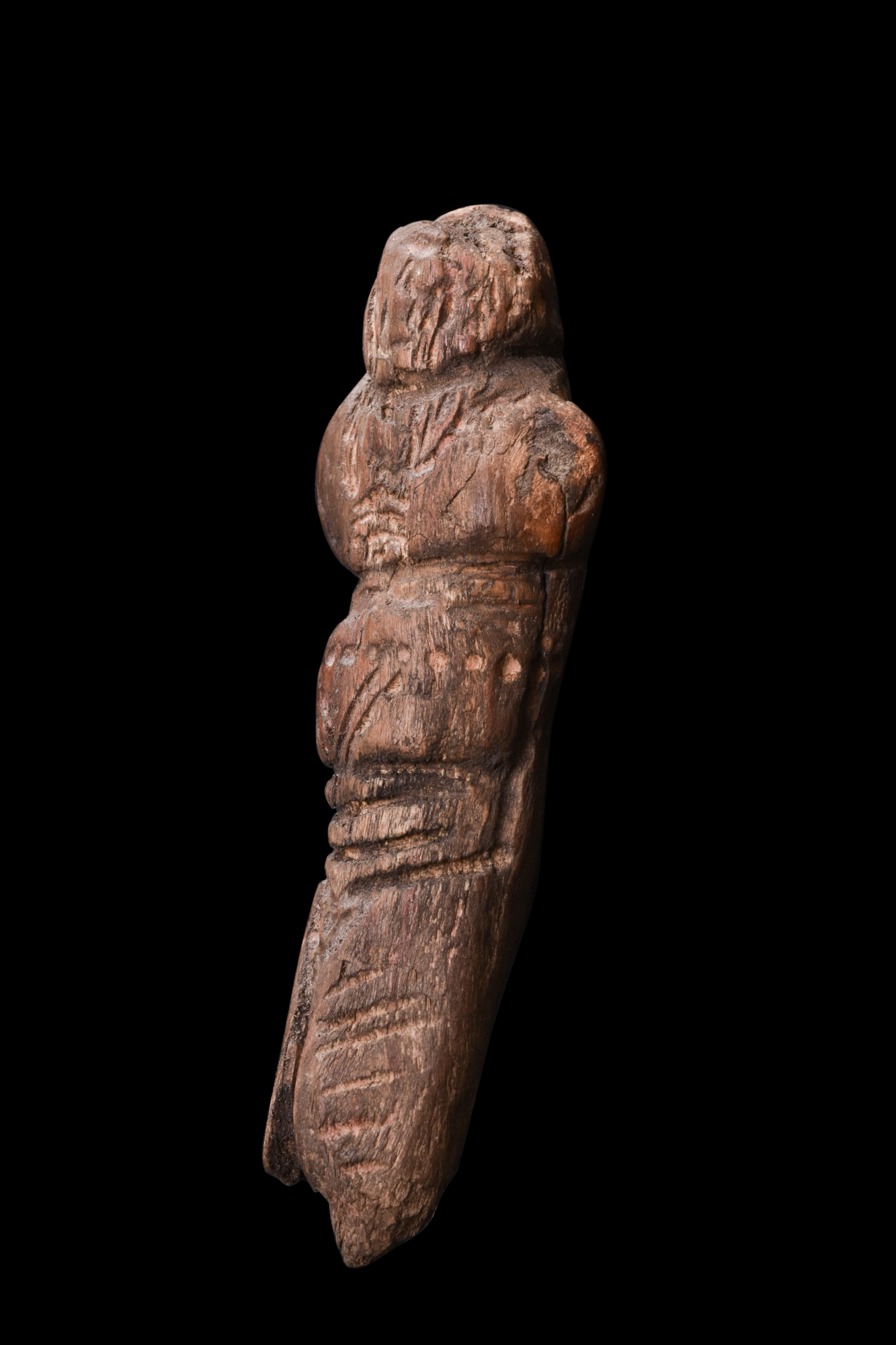 MEDIEVAL WOODEN IDOL - Image 2 of 4