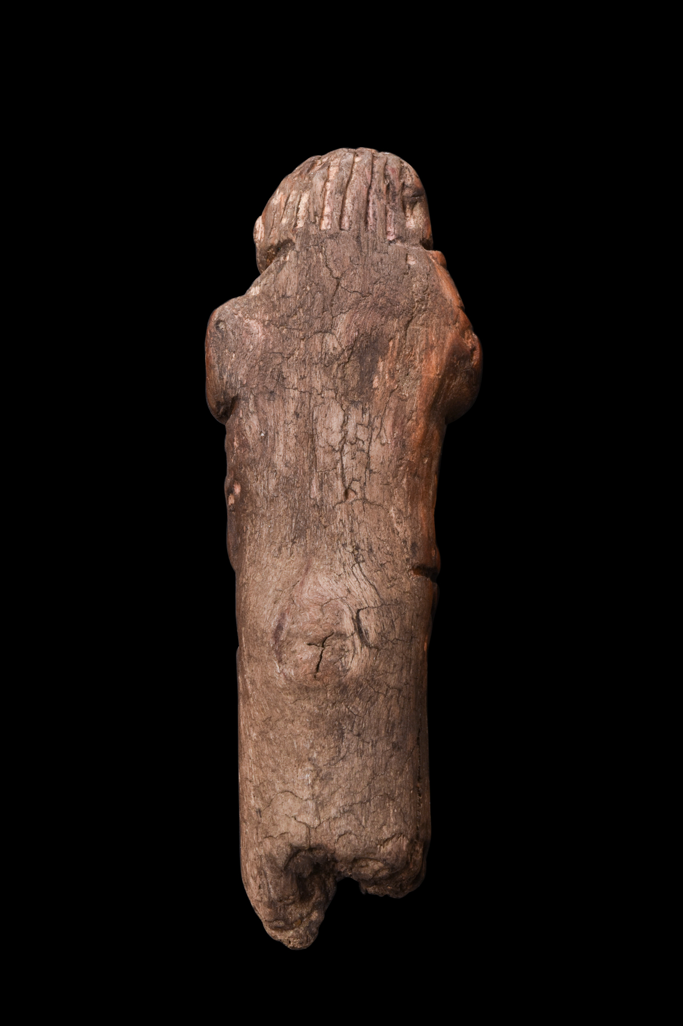 MEDIEVAL WOODEN IDOL - Image 3 of 4