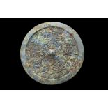 CHINESE TANG DYNASTY BRONZE MIRROR