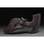 WESTERN ASIATIC BRONZE SOCKETED AXE HEAD