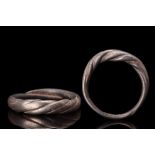 VIKING SILVER TWISTED RING