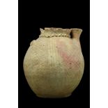 WESTERN ASIATIC TERRACOTTA VESSEL