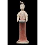 CHINESE TANG DYNASTY MUSICIAN LADY - TL TESTED