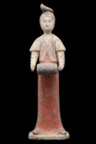 CHINESE TANG DYNASTY MUSICIAN LADY - TL TESTED