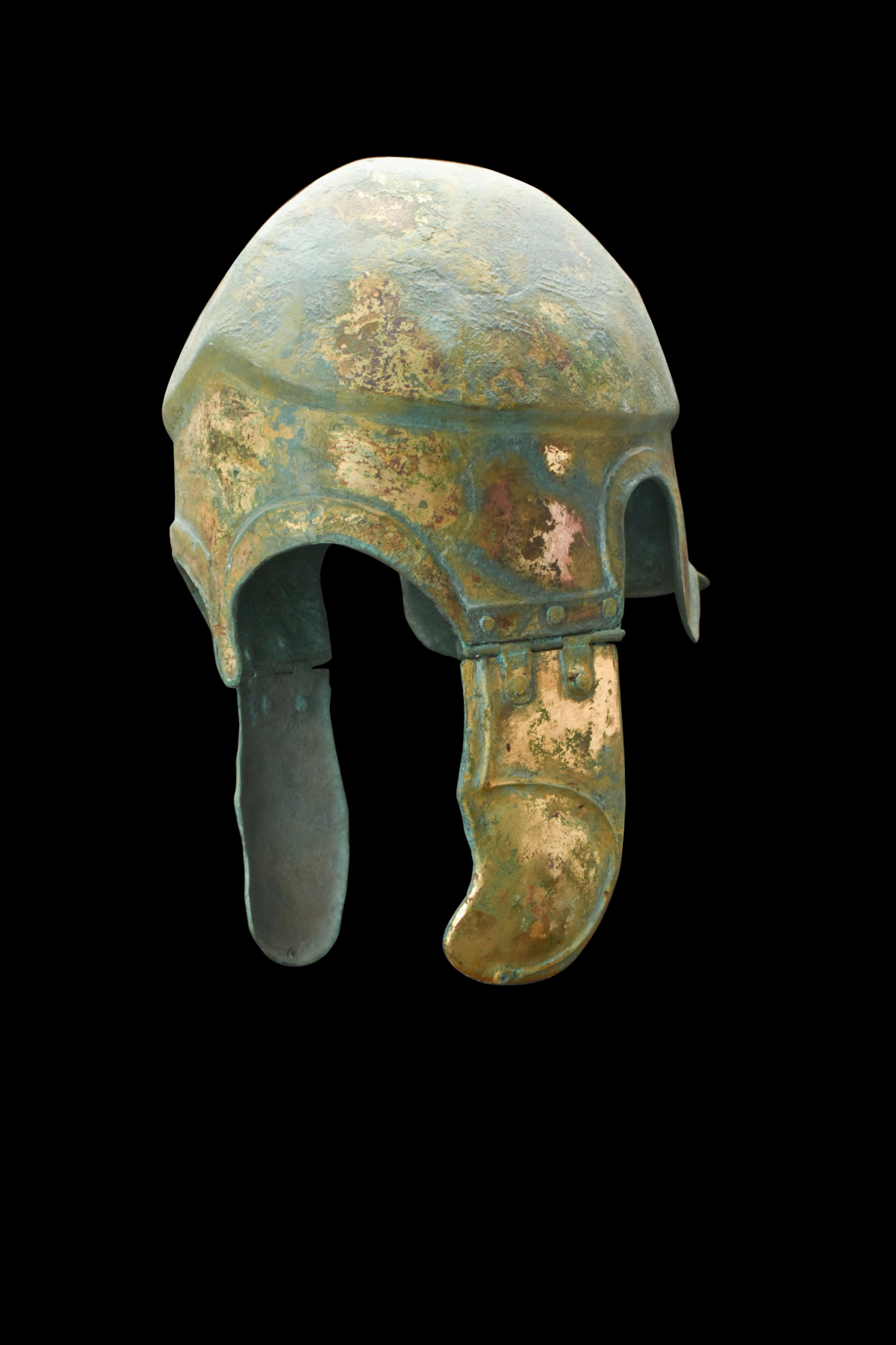 GREEK GILDED CHALCIDIAN HELMET - Image 2 of 8