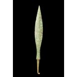 ANCIENT BRONZE SPEAR