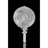 ROMAN LEAD VOTIVE MIRROR