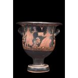 GREEK APULIAN RED FIGURE POTTERY BELL KRATER - TL TESTED