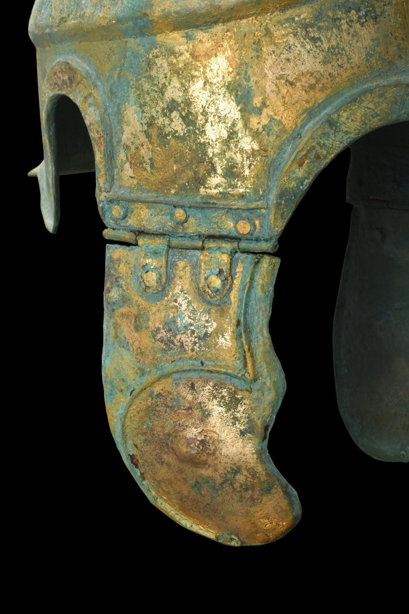 GREEK GILDED CHALCIDIAN HELMET - Image 5 of 8